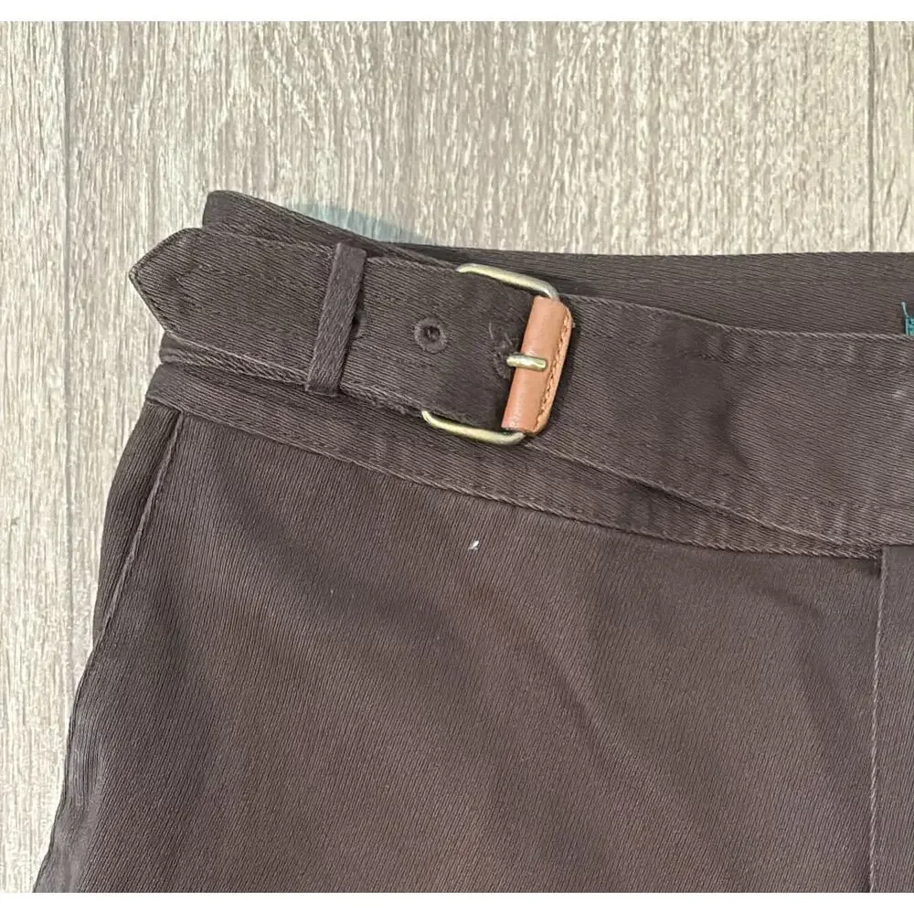 Lauren Ralph Lauren Dark Brown Stretch Pants Trousers Size 4